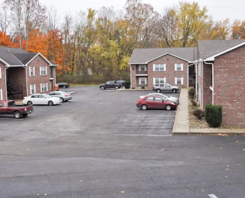 Bridgeport Landing Apartments Exterior Parking Detail