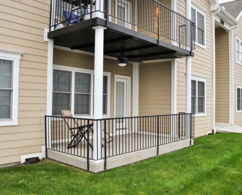 Sterling Ridge Apartments Patio Detail