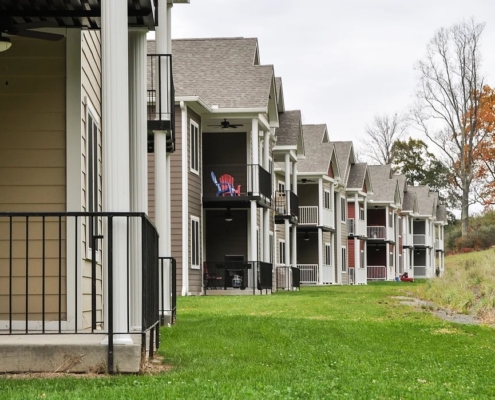 Sterling Ridge Apartments Patio Detail