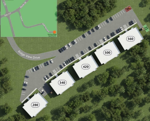 Sterling Ridge Aerial Map